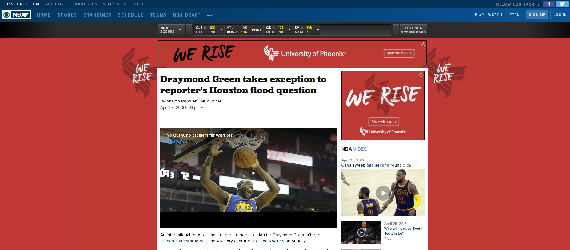 富哥专栏：被骂的休斯敦中国记者和NBA兼职驻站记者的梦想和尴尬 